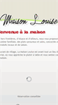 Mobile Screenshot of lamaisonlouise.com